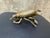 Brass Vintage Cast Brass Beetle Ashtray For Sale - Image 8 of 10