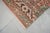 Hand-Knotted Oushak Runner Rug Faded Pink Low Pile Hallway Decor Kitchen Rug- 3'2″x 12'4″ For Sale - Image 13 of 14