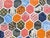Tina Ruyi "The Quilt" Abstract Colorful Geometric Pattern with Nude Figures Watercolor, 2023 For Sale - Image 9 of 10