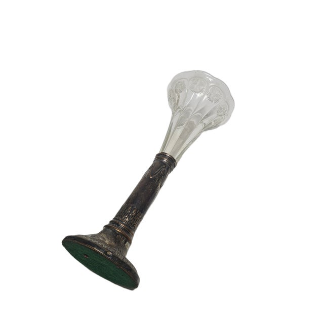 Art Nouveau French Flute Vase, 1900s For Sale - Image 11 of 18