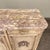 Antique French Louis XVI Marble Top Step-Front Buffet in Stripped Oak For Sale - Image 9 of 18