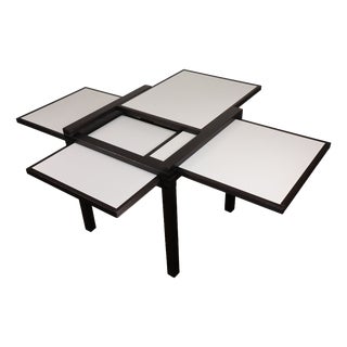 Modular 2-Tone Table by Bernard Vuarnesson, 1980s For Sale