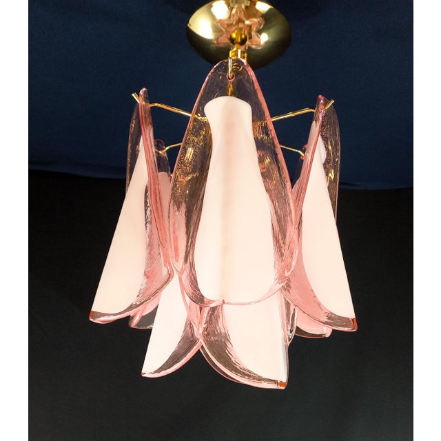 Vintage murano ceiling lamp. Mazzega style, 1970s. Also suitable for small rooms, it's beautiful when paired with our...