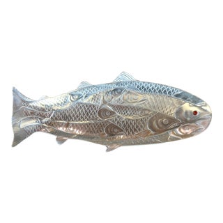 1990s Arthur Court Salmon Platter For Sale