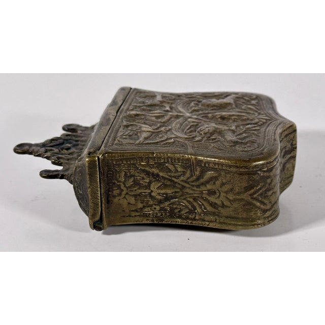 Brass Late 19th Century Ottoman Palaska Cartridge Box For Sale - Image 8 of 18
