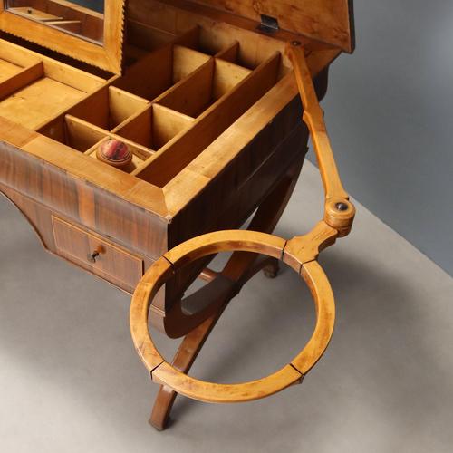 Large Walnut Work Table For Sale - Image 6 of 16