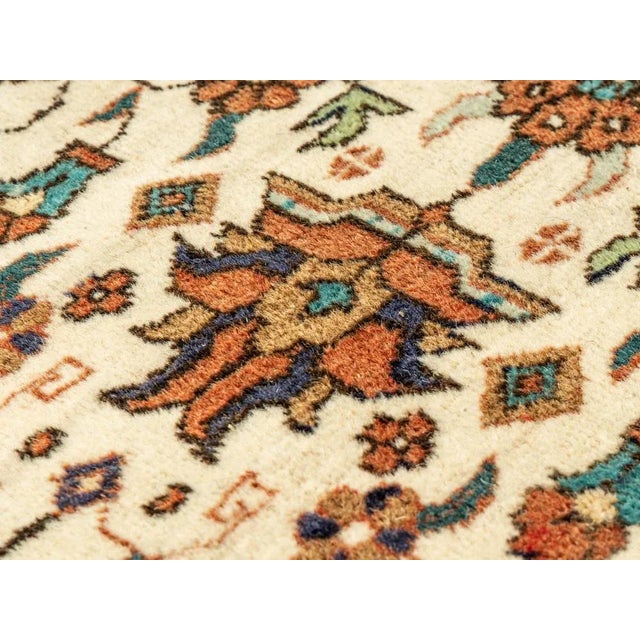 Beige Mid-Century Modern Wool Rug, 1960s For Sale - Image 8 of 13