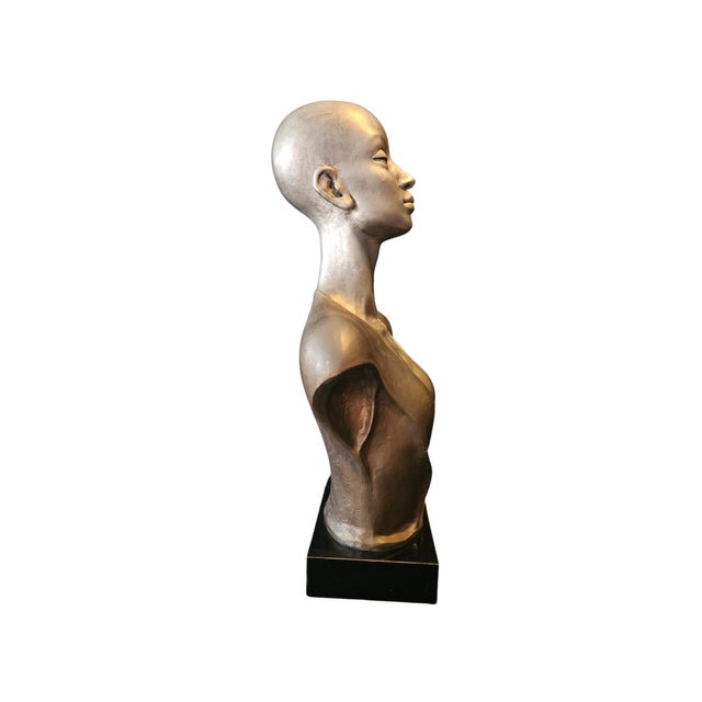 Austin Productions 1987 Vintage Austin Productions Bust Sculpture For Sale - Image 4 of 5