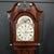 Georgian Mahogany Cased Rolling Moon Clock, 1800, in Good conditions. Designed before 1890