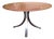 Model T69 Dining Table in Brass-Plated Iron by Eugenio Gerli and Osvaldo Borsani for Tecno, 1970s For Sale