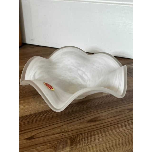 Late 20th Century Murano Glass Dish For Sale - Image 5 of 8