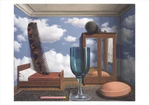 2015 Rene Magritte 'Les Valeurs Personnelles' Surrealism Multicolor, Brown, Blue Belgium Offset Lithograph