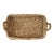 Rush Rectangle Tray Basket For Sale