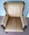 Gold Early 20th Century Gilded Upholstered Wingback Chair For Sale - Image 8 of 10