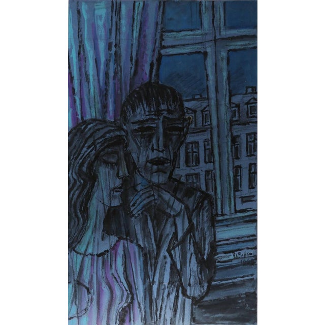 Emil Betzler, Icarus, German Expressionist Painting For Sale - Image 6 of 9