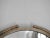 Metal Tromp l'Oeil Metal Antelope Horns Round Wall Mirror For Sale - Image 7 of 8