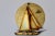 Mid-Century Modern Curtis Jere Style Vintage Mid Century Brass Sun Flying Birds Sailing Boat Wall Decoration Sculpture For Sale - Image 3 of 9