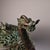 Monumental Vintage Bronze Bird & Beast Incense Burner – Archaic Style Censer With Inscription For Sale - Image 9 of 10