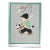 Vintage 1930s Boy and Dog Hunting Italian Screenprint Card For Sale