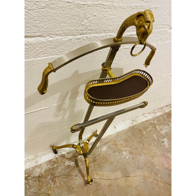 1960s Maison Jansen Ram's Head Valet For Sale - Image 9 of 13