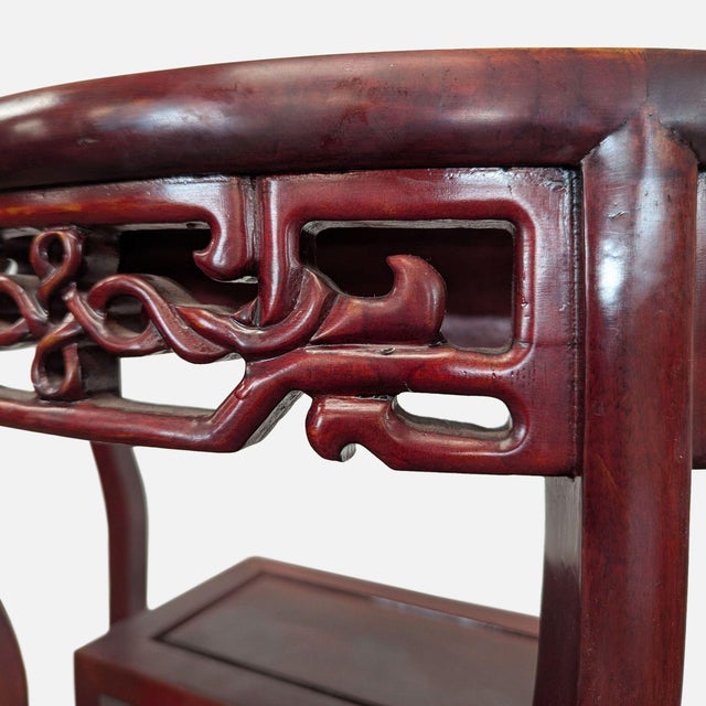 Wood Rosewood Display Stand For Sale - Image 7 of 8