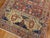An early 20th century Heriz accent size rug with an unusual non-traditional design in rustic tones Measures: 4'10'' x 7'1''.