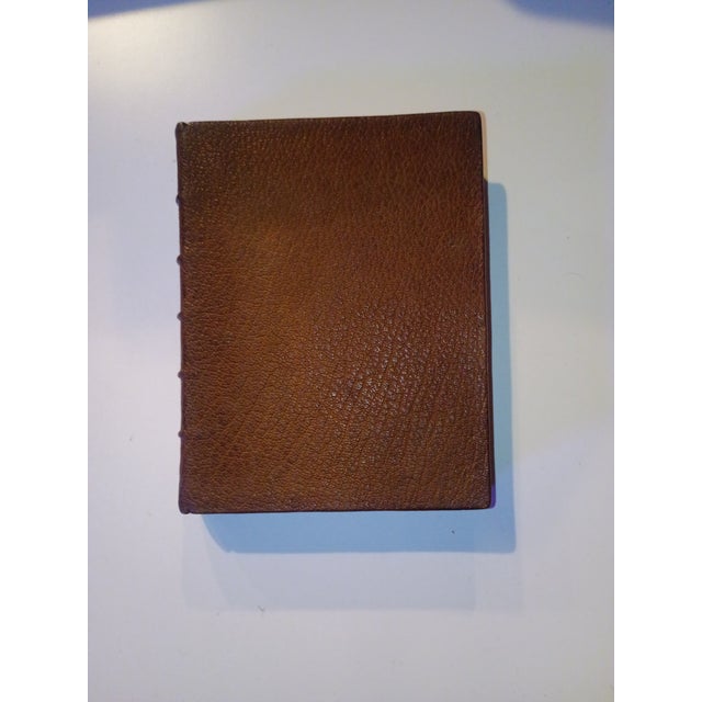Signed Shakespeare's Sonnets One of a Kind Full Leather Artisan Hand-Bound, 1899, Art Nouveau Illustrations by Henry Ospovat For Sale - Image 14 of 14
