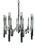Vintage Orbit Chandelier by Gaetano Sciolari, 1960s For Sale