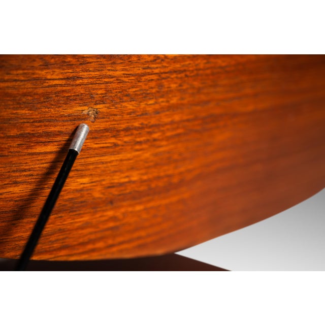 Mid-Century Danish Modern Side / Dining Chair in Teak & Leather Attributed to Poul Volther for Frem Røjle, Denmark, C. 1970s For Sale - Image 14 of 18