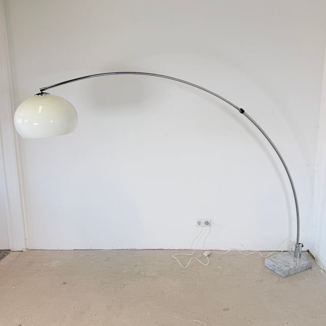 Space Age Arc Lamp in the style of Sölken Leuchten and Reggiani, 1970s For Sale - Image 6 of 12