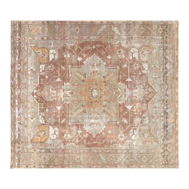 1940s Persian Heriz Rug For Sale