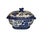English Antique Ridgways Willow Pattern Soup Tureen Covered Bowl Blue White Semi China England c.1891 For Sale - Image 3 of 6