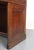 Early 1900s Black Leather Top Oak Slanted Writing Desk For Sale - Image 12 of 16