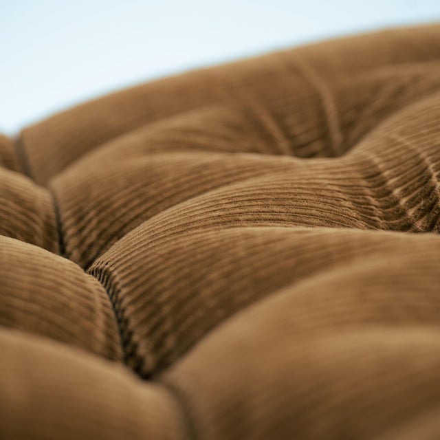 Brown Corduroy Modular Lounge Chairs by DUX, Sweden, 1970s, Set of 2 For Sale - Image 13 of 18