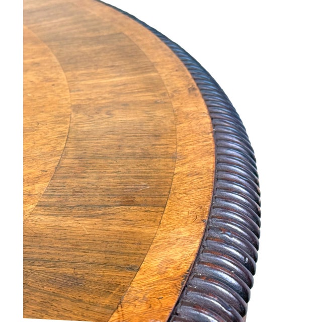 Large Regency Mahogany Hall Centre Table, 1820 For Sale - Image 11 of 13