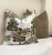 A richly illustrated countryside scene brings timeless character to this pillow, featuring watercolor-style details like...