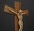 Brutalist Wooden Cross with Christ Figure, 1950s For Sale - Image 6 of 11