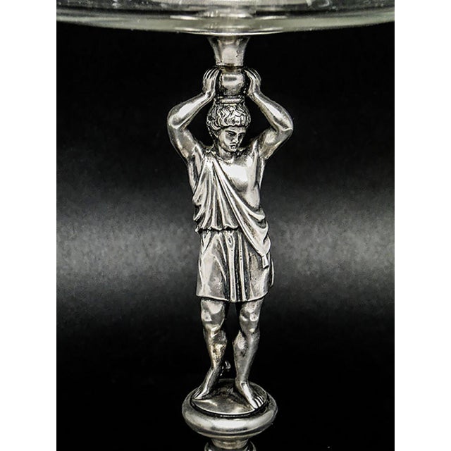 Austro-Hungarian silver figural patera for fruits. Mark is visible in the pictures and it is 12 lots. Lots as a test...