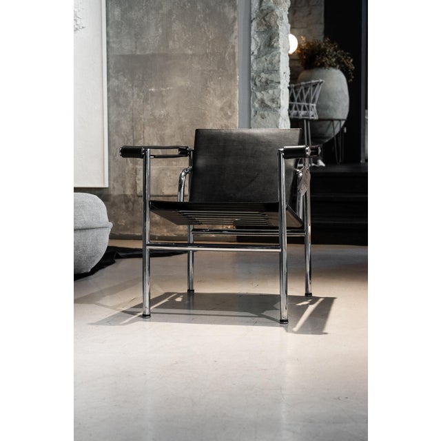 Vintage LC1 Armchair from Cassina, 1960s For Sale - Image 12 of 16