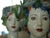 Head Vase Sculpture with Peppers, Ceramiche D'arte Dolfi For Sale - Image 10 of 12