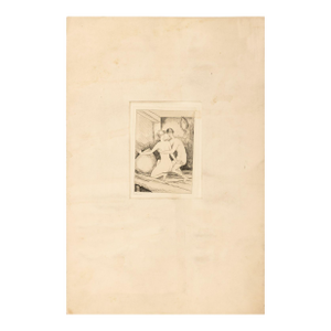 Jean-Emile Laboureur "Ovid Amores" Etching