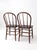 Wood Vintage Windsor Bow Back Dining Chairs by Square Brand Pair For Sale - Image 7 of 18