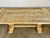 Italian Country pine table with two removable leaves. The table top stands on two pedestals and a bottom stretcher that...