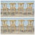 Late 19th Century French Provençal Directoire Painted Carved Back Rush Seat Dining Chairs, Set of 8 For Sale - Image 13 of 16
