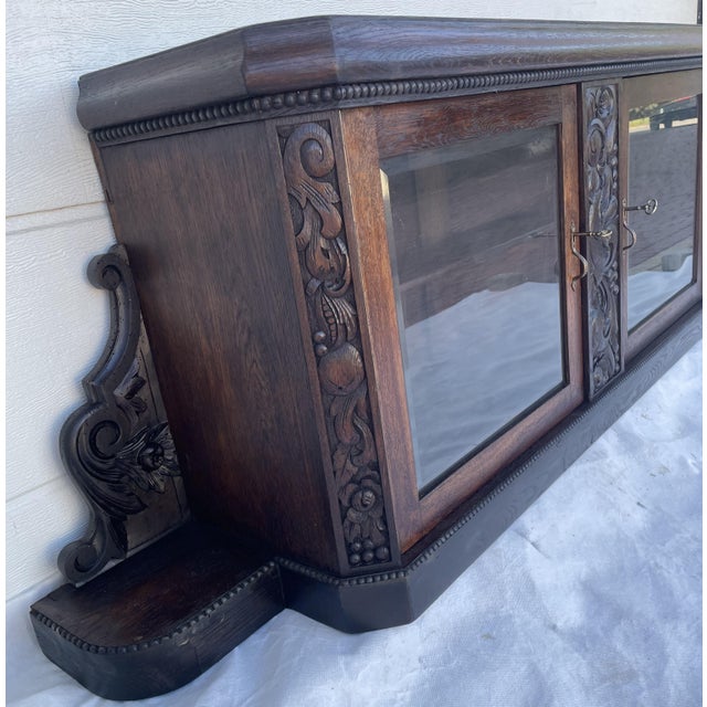 Antique Carved European Buffet from Befos, 1900 For Sale - Image 10 of 18