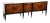 Art Déco French Sideboard in Walnut Marquetry from André Arbus, 1950s For Sale