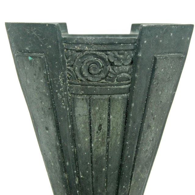 Pair of Art Deco Mantel Urn Vases 1920’s-30’s For Sale In Phoenix - Image 6 of 10