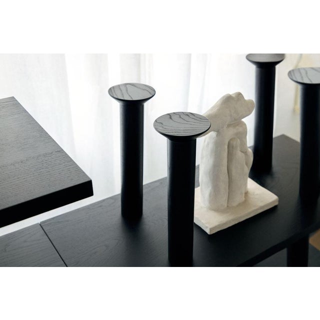 Black Black Wood Peristylo Shelves by Oscar Tusquets for Bd Barcelona, Set of 2 For Sale - Image 8 of 16