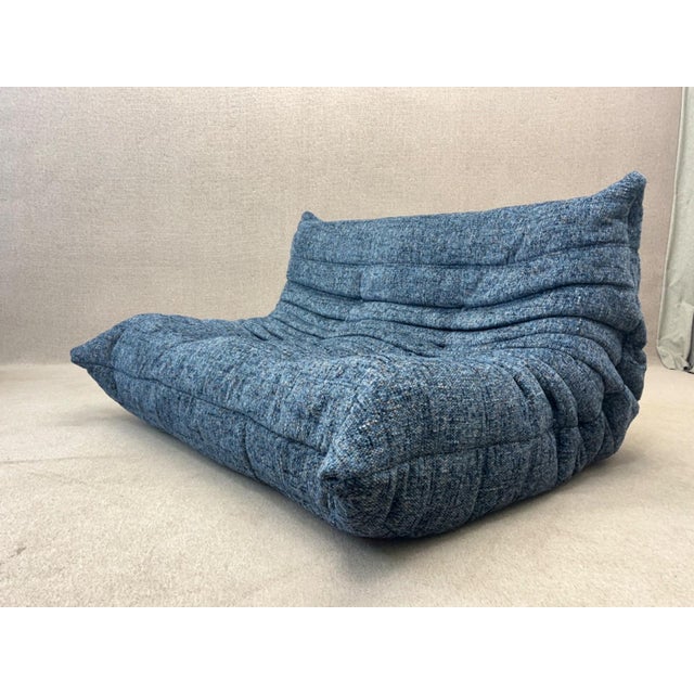 Vintage Togo Sofa by Michel Ducaroy for Ligne Roset, 1989s, in Good conditions. Designed 1960 to 1969 This piece has an...