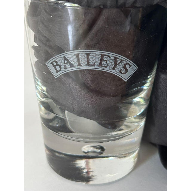 Contemporary Baileys Irish Cream Bar Rocks Glasses S/3 4.25"H X 3"D They are in very good condition.